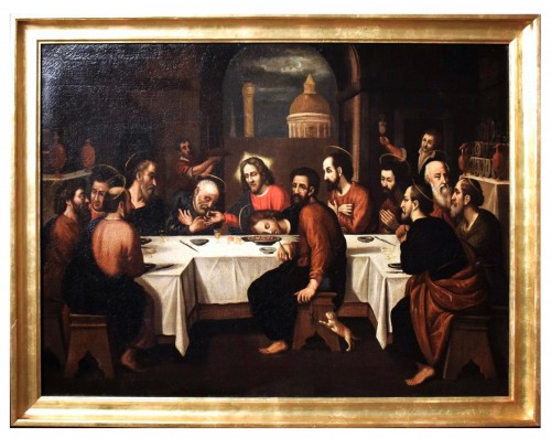 Last Supper - Late 16th century Hispano-Flemish Master